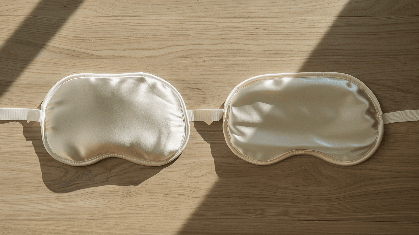 3D unimaski ja tavallinen litteä unimaski rinnakkain vertailussa